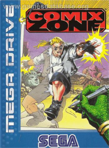 Cover Comix Zone for Genesis - Mega Drive